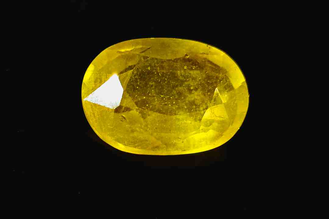 Yellow sapphire sale birth month